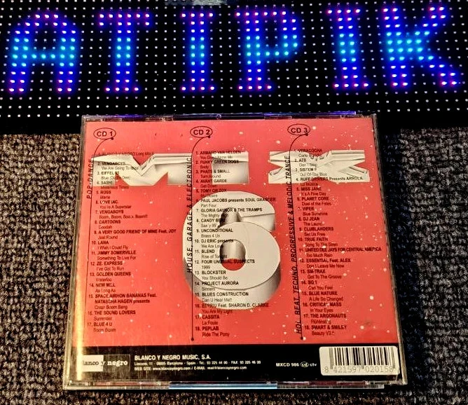 💿Ultra-Rare - Blanco Y Negro Mix 6 - 3 CD Box Set - Unfindable in France 🔥 – photo 2